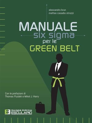 cover image of Manuale Six Sigma per le Green Belt